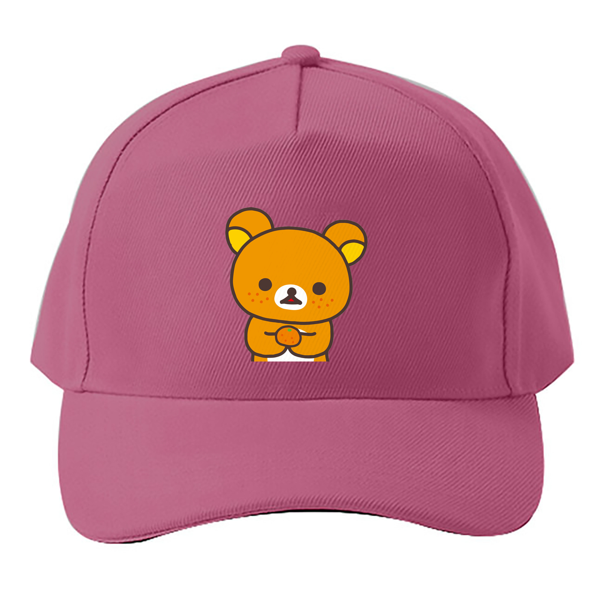 （画像用） リラックマ リラックマ キイロイトリ Rilakkuma Korilakkuma Kiiroitori ベースボールキャップ 綿100％ 男女兼用 帽子 スポーツ